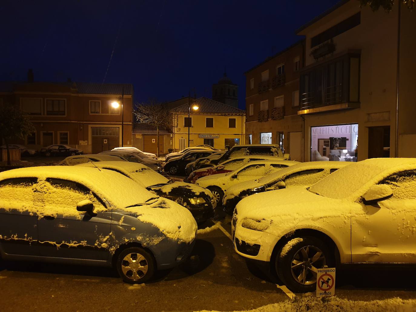 Nieve en la Montaña Palentina.