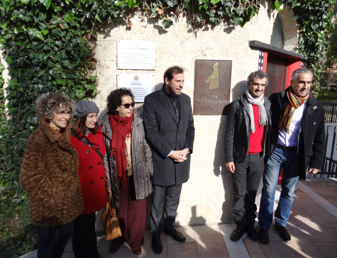 Se reabre e parque Juan de Austria con un recuerdo a Tomás Rodríguez Bolaños. 