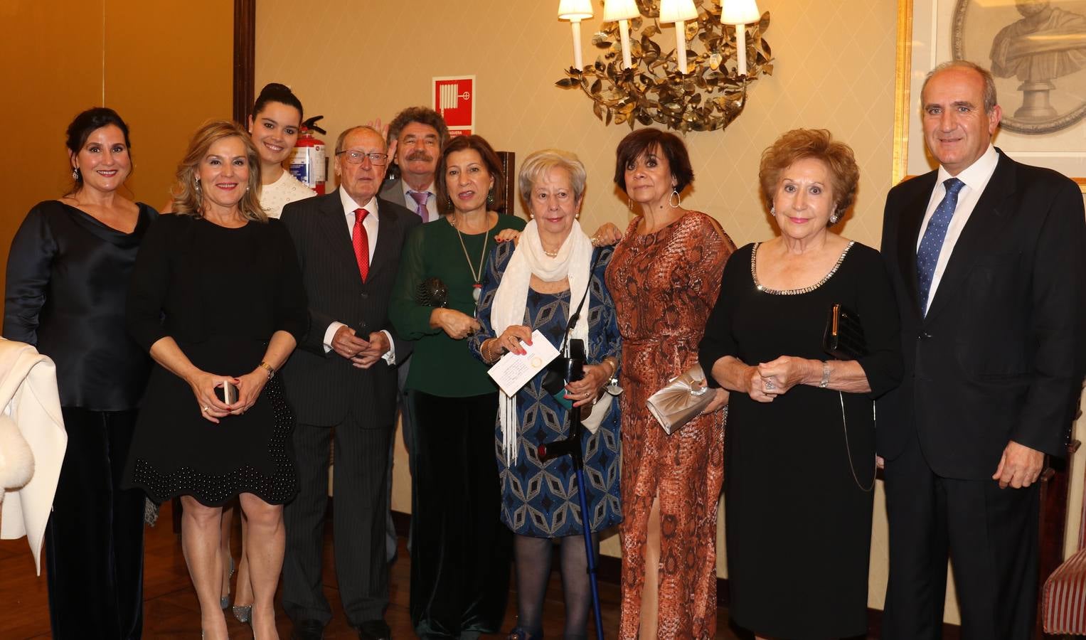 Gala de entrega de premios del Rotary Club en Valladolid.