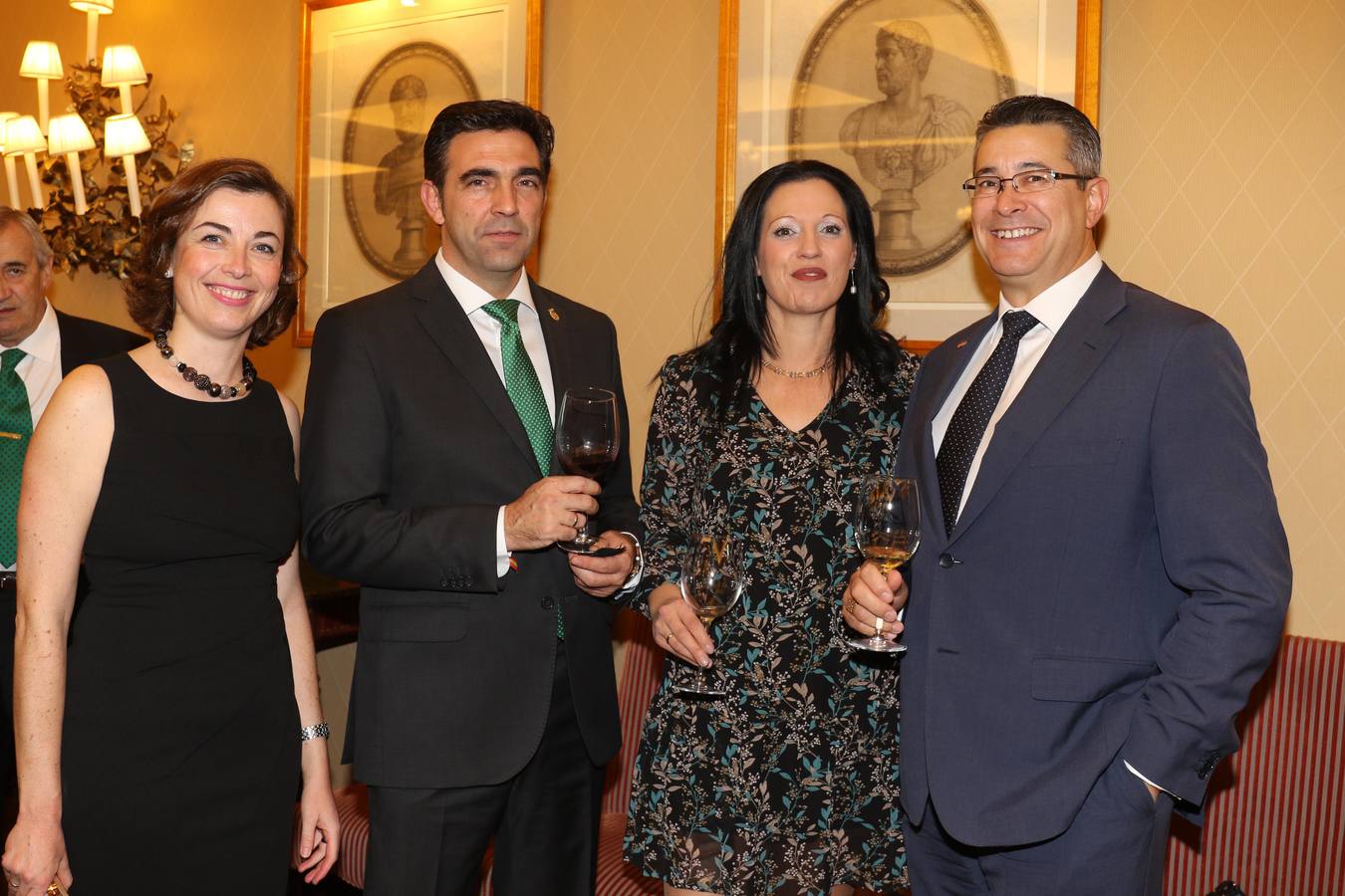 Gala de entrega de premios del Rotary Club en Valladolid.