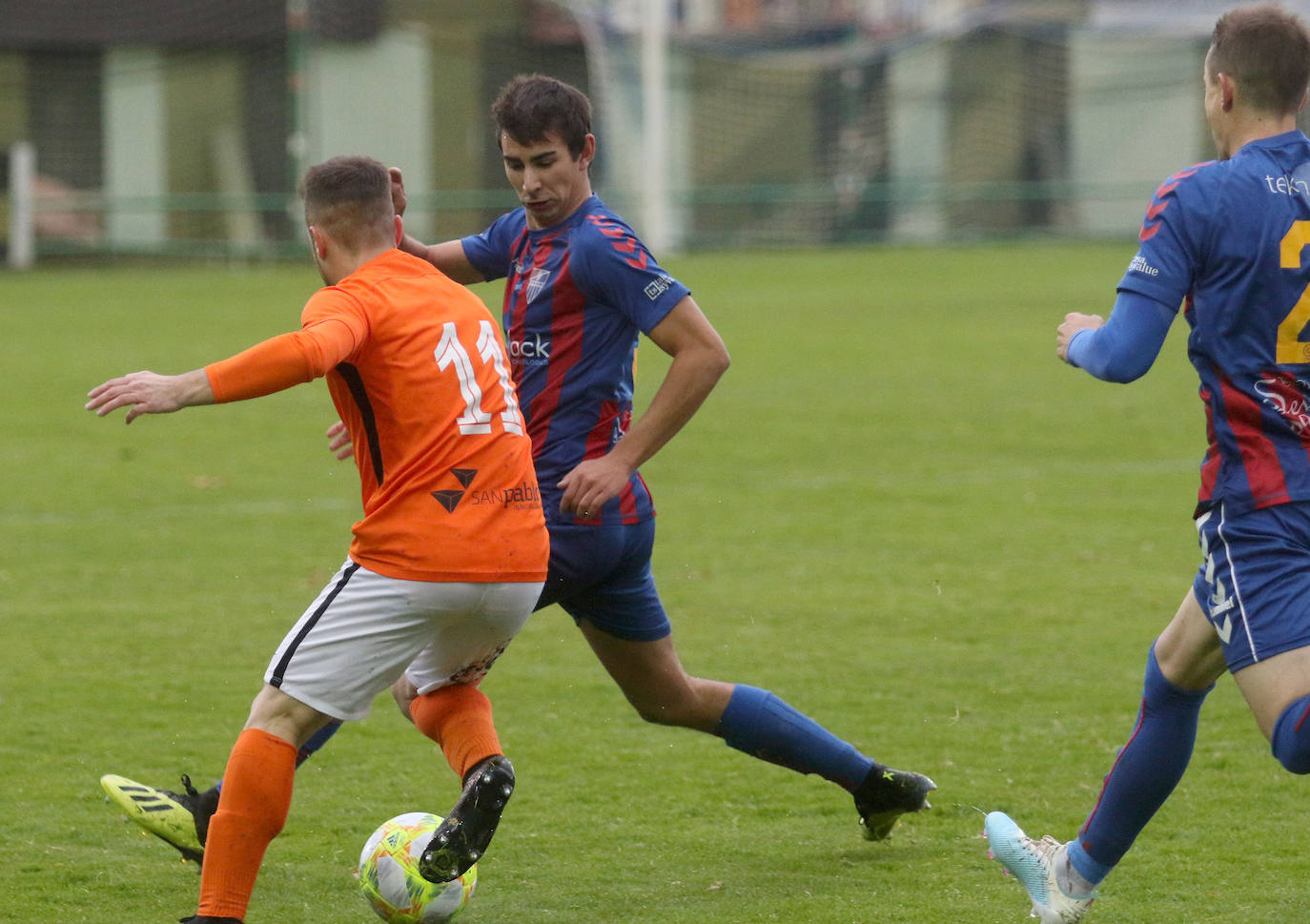 Partido entre la Gimnástica Segoviana y el Burgos Promesas 