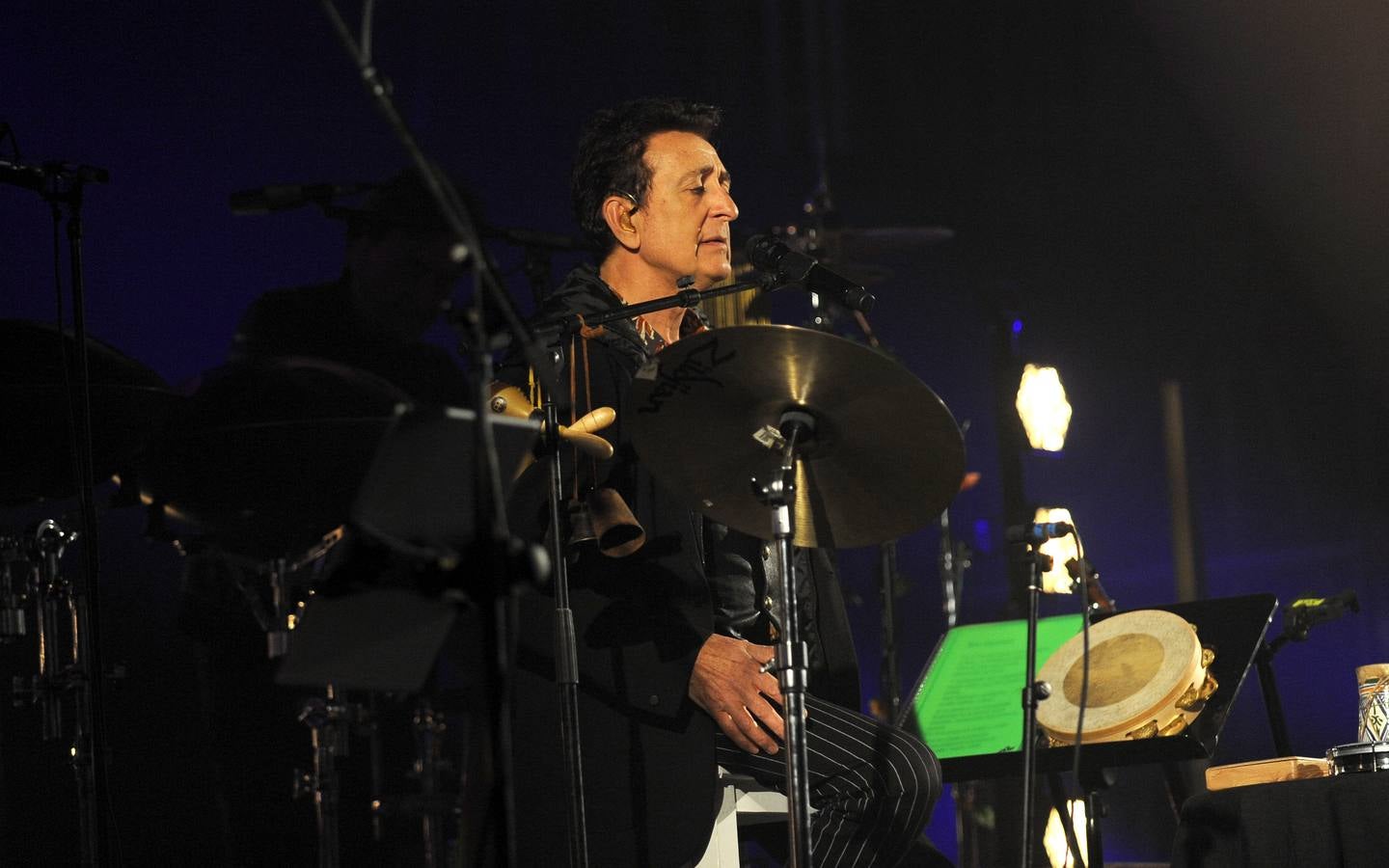 Concierto de Manolo García en el Polideportivo Huerta del Rey de Valladolid. 