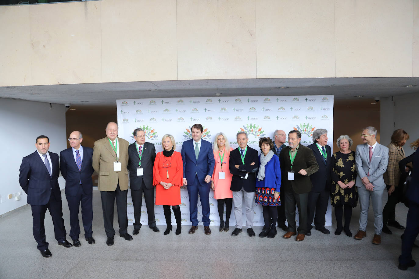 El presidente de la Junta, Alfonso Fernández Mañueco, acude al acto. 