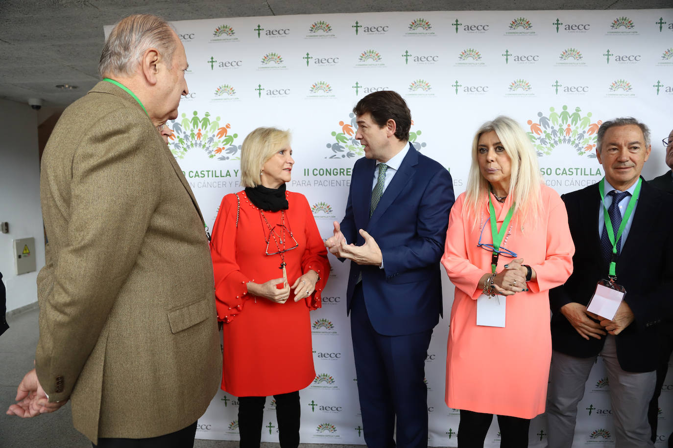 El presidente de la Junta, Alfonso Fernández Mañueco, acude al acto. 