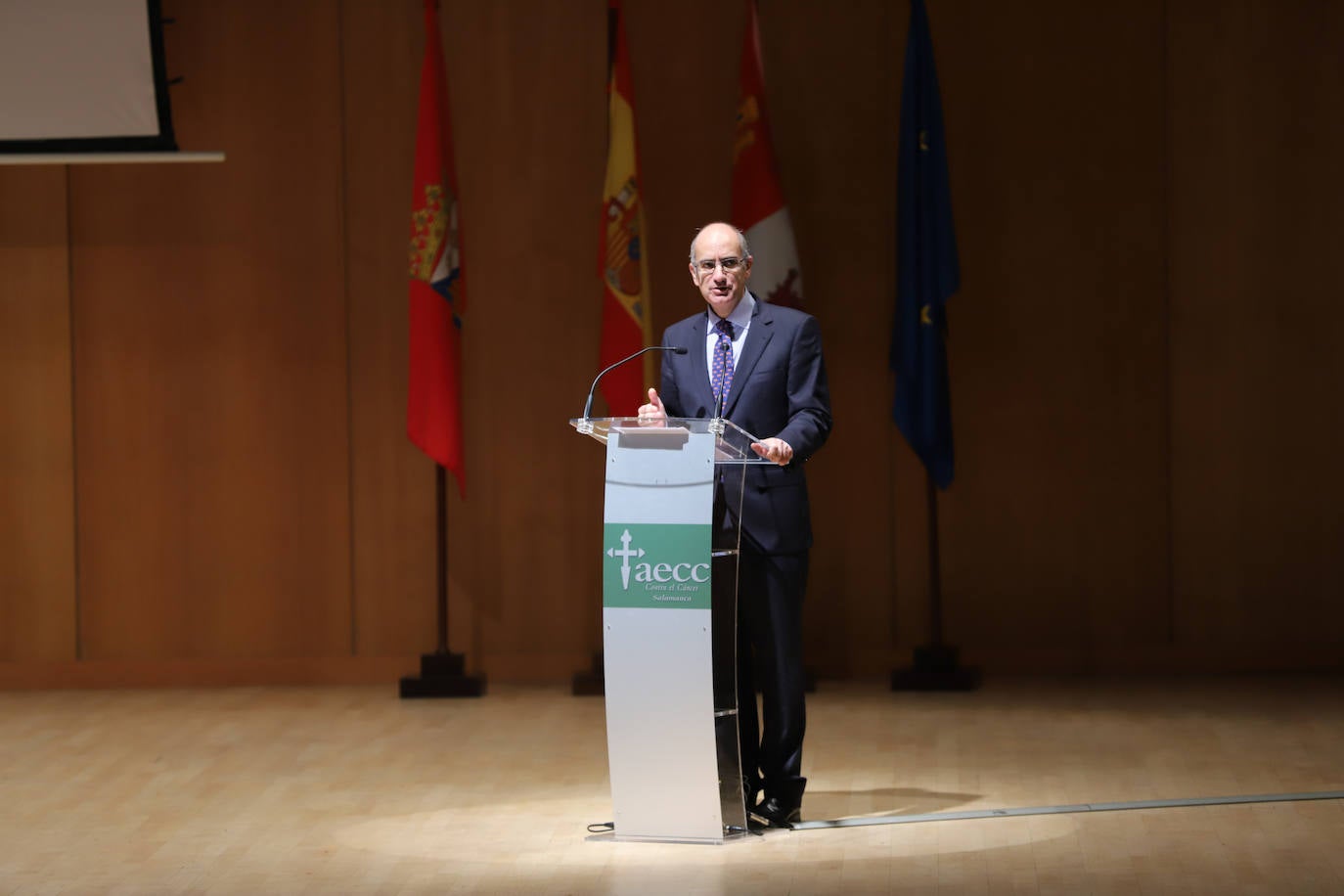 El presidente de la Junta, Alfonso Fernández Mañueco, acude al acto. 