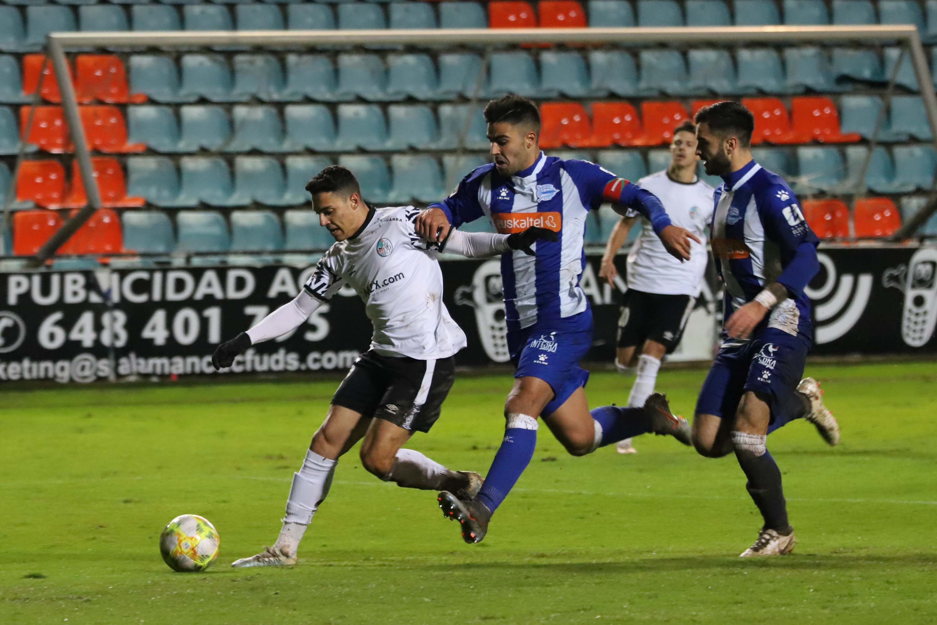 Salamanca CF UDS - Alavés B (1-0). 