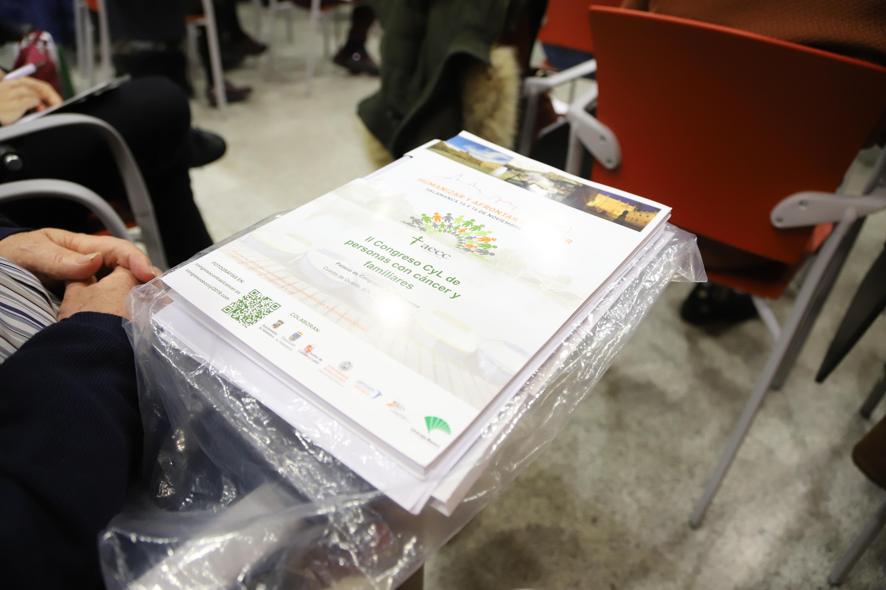 Talleres y conferencias del Congreso del Cancer. 