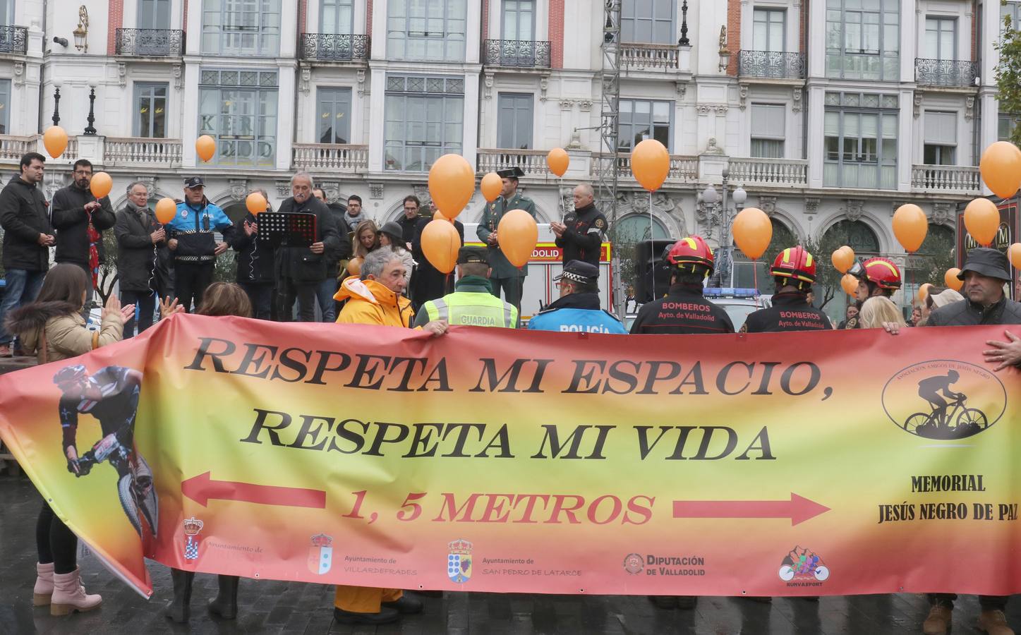 Día Mundial en Recuerdo de las Víctimas por Accidentes de tráfico en Valladolid. 