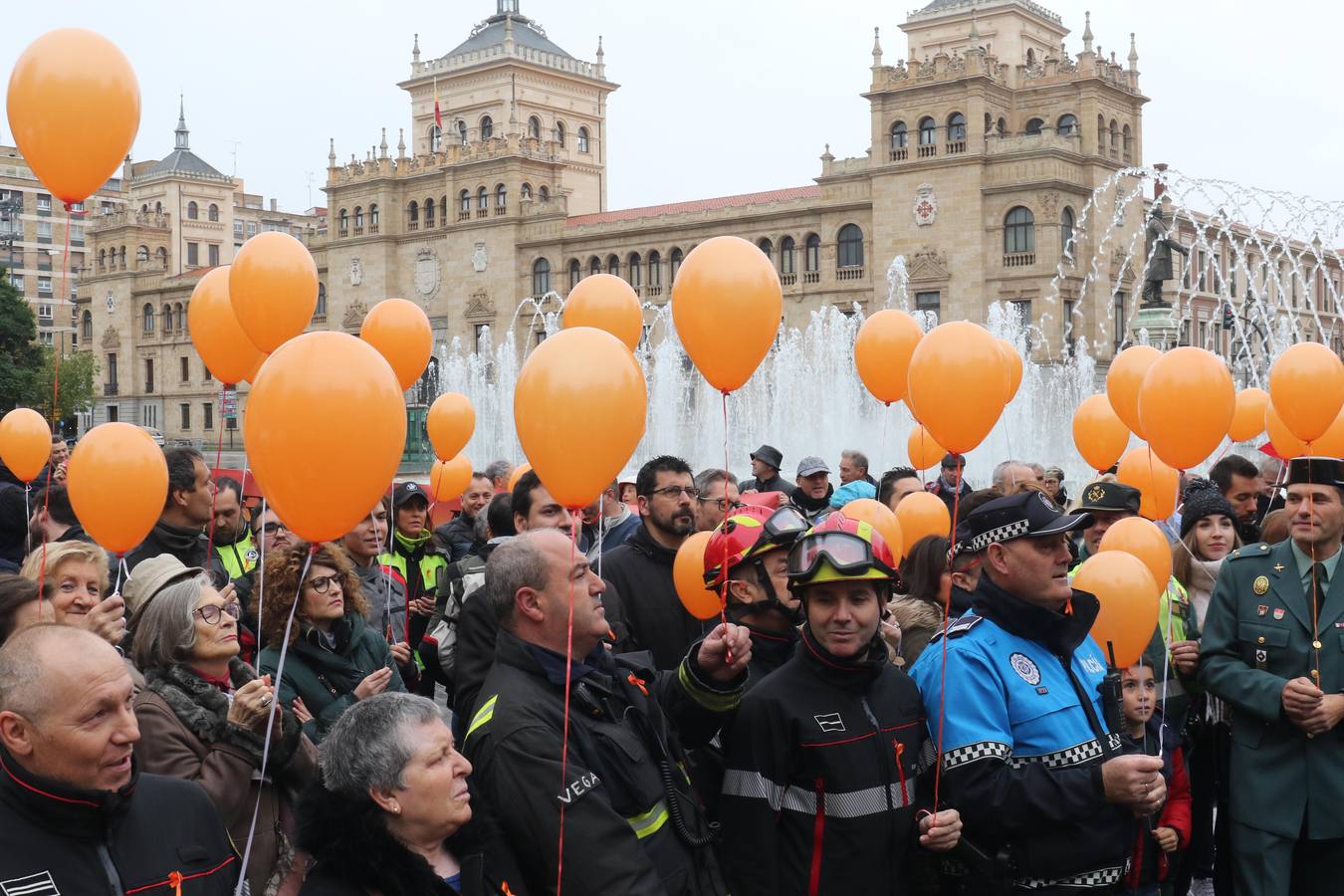 Día Mundial en Recuerdo de las Víctimas por Accidentes de tráfico en Valladolid. 