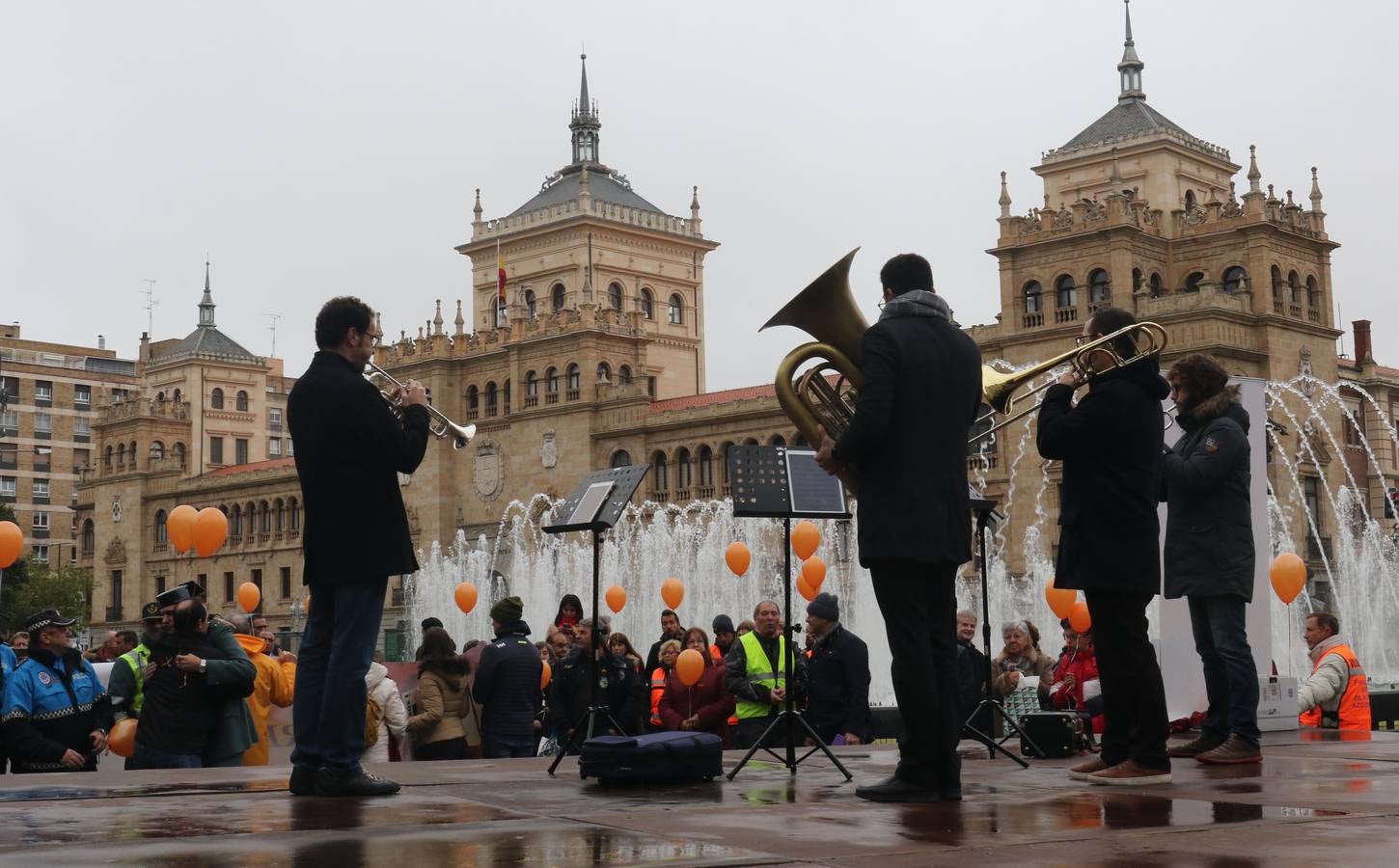 Día Mundial en Recuerdo de las Víctimas por Accidentes de tráfico en Valladolid. 