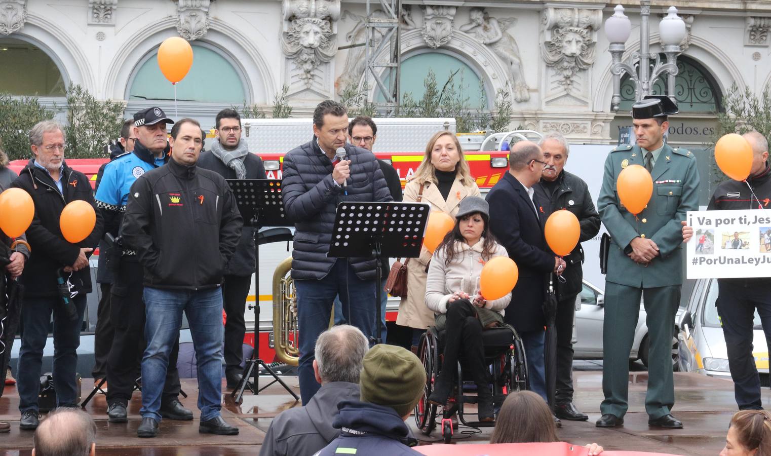 Día Mundial en Recuerdo de las Víctimas por Accidentes de tráfico en Valladolid. 