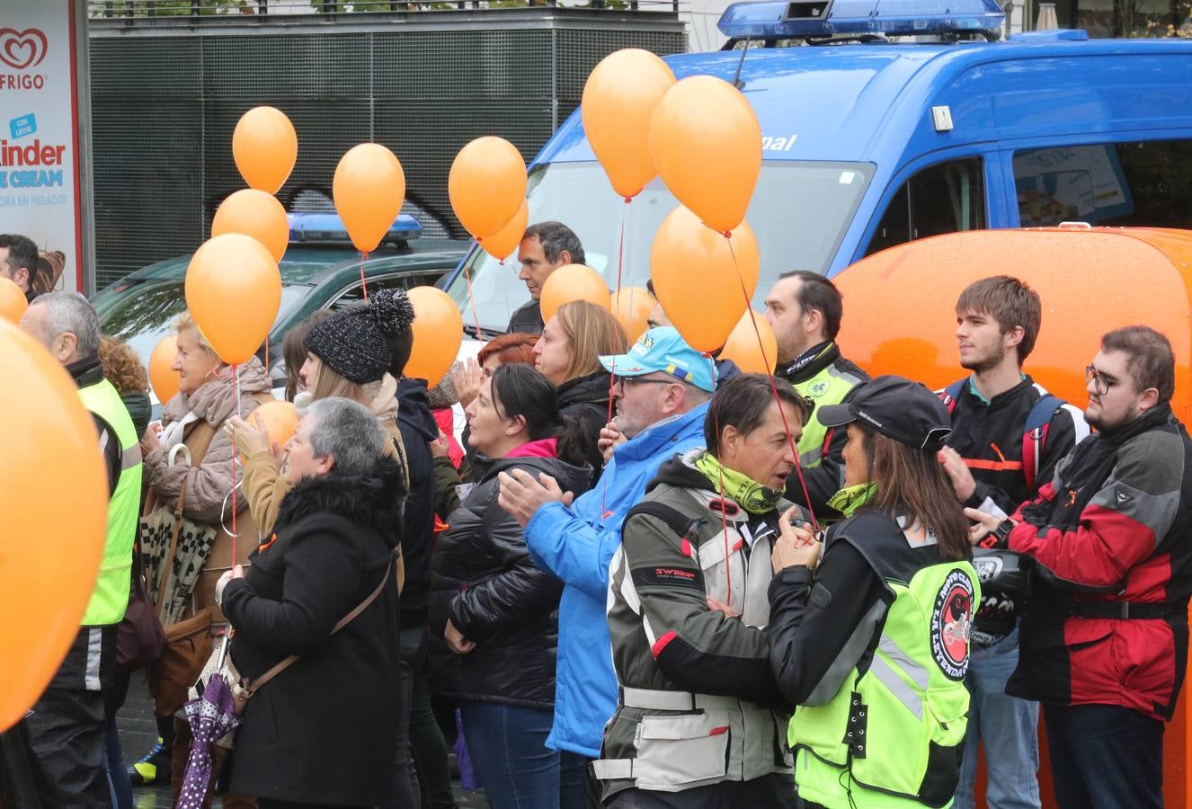 Día Mundial en Recuerdo de las Víctimas por Accidentes de tráfico en Valladolid. 