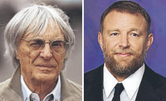 Bernie Ecclestone y Guy Ritchie.