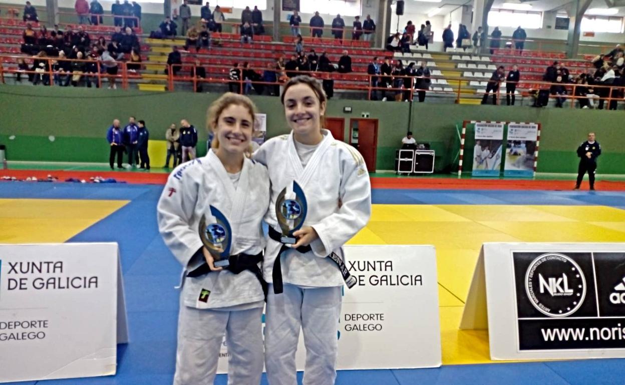 Sandra de la Cruz y Henar Riesgo, bronces sector nacional senior