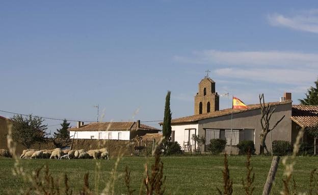 PUEBLO ABANDONADO EN LA PROVINCIA DE VALLADOLID. 