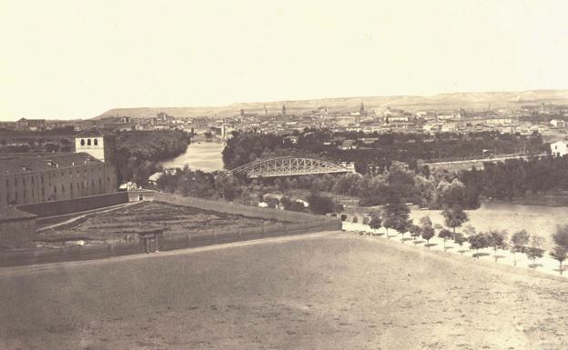 Vista de Valladolid a finales del siglo XIX.