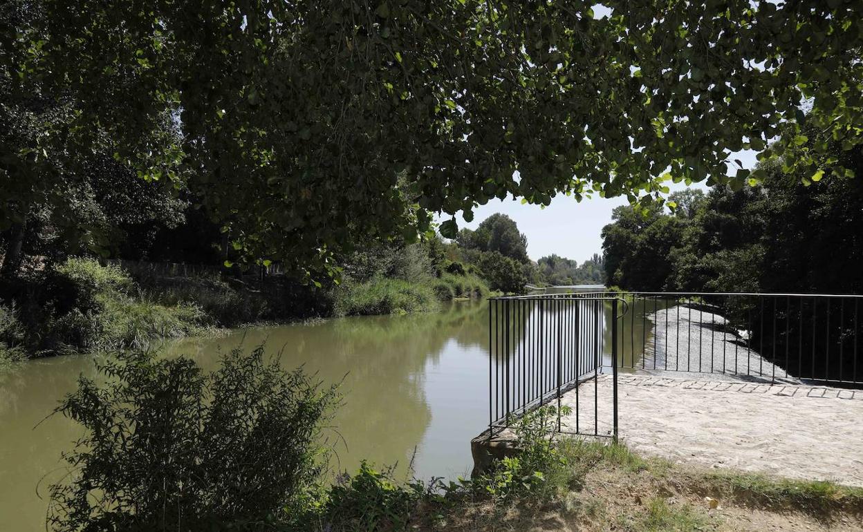 El río Duero, a su paso por Valbuena.