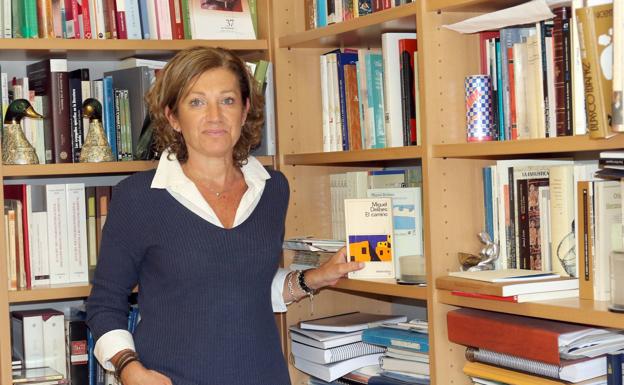 La profesora de Literatura Susana Gil-Albarellos. 