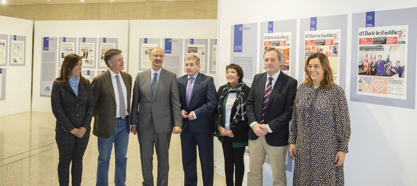 Las Cortes de Castilla y León y El Norte de Castilla reúnen en una exposición, a partir de la completa hemeroteca del diario decano de la prensa española, los hitos de los 11 comicios locales desde 1979