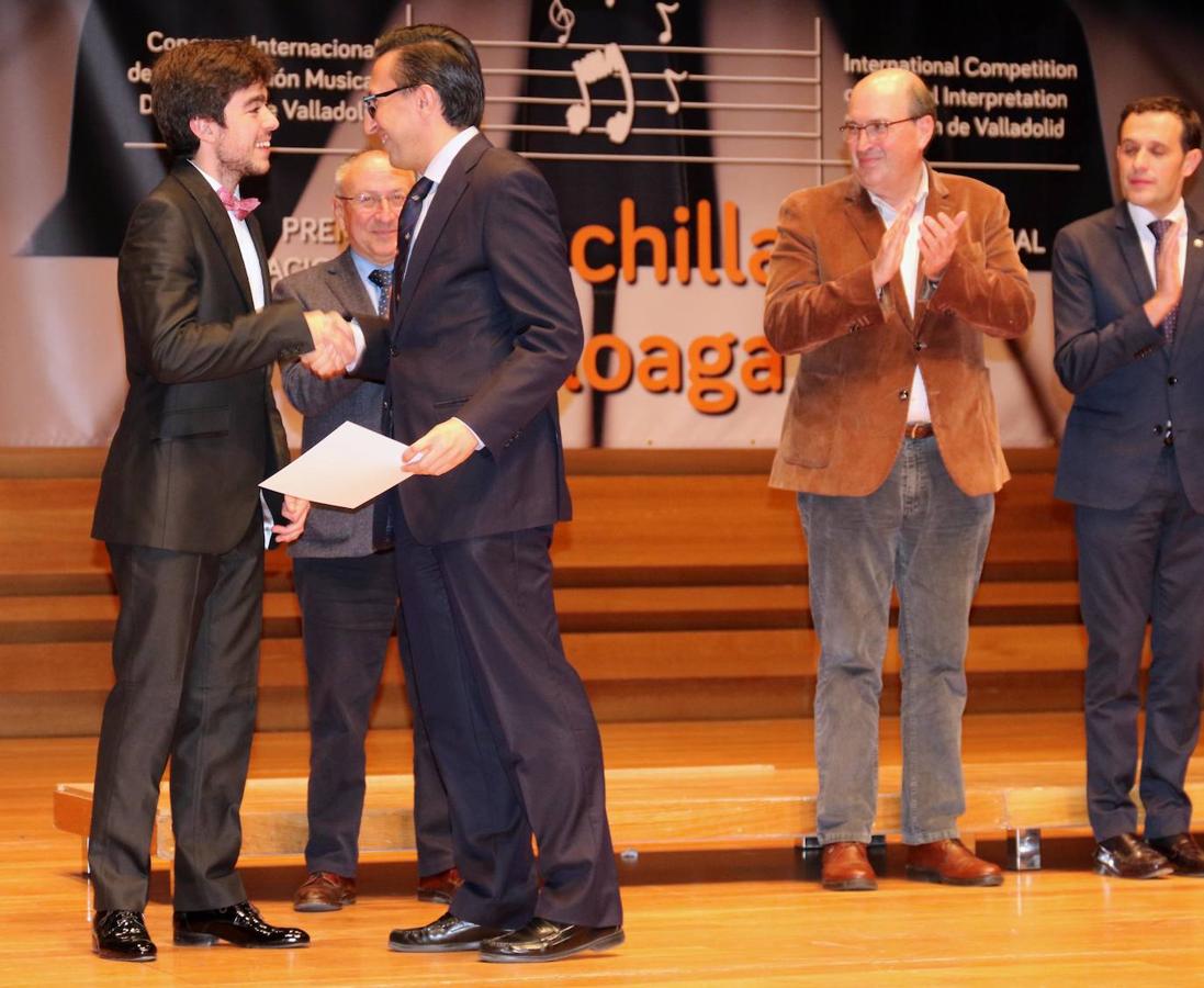 Entrega del Premio Frechilla-Zuloaga de piano. 