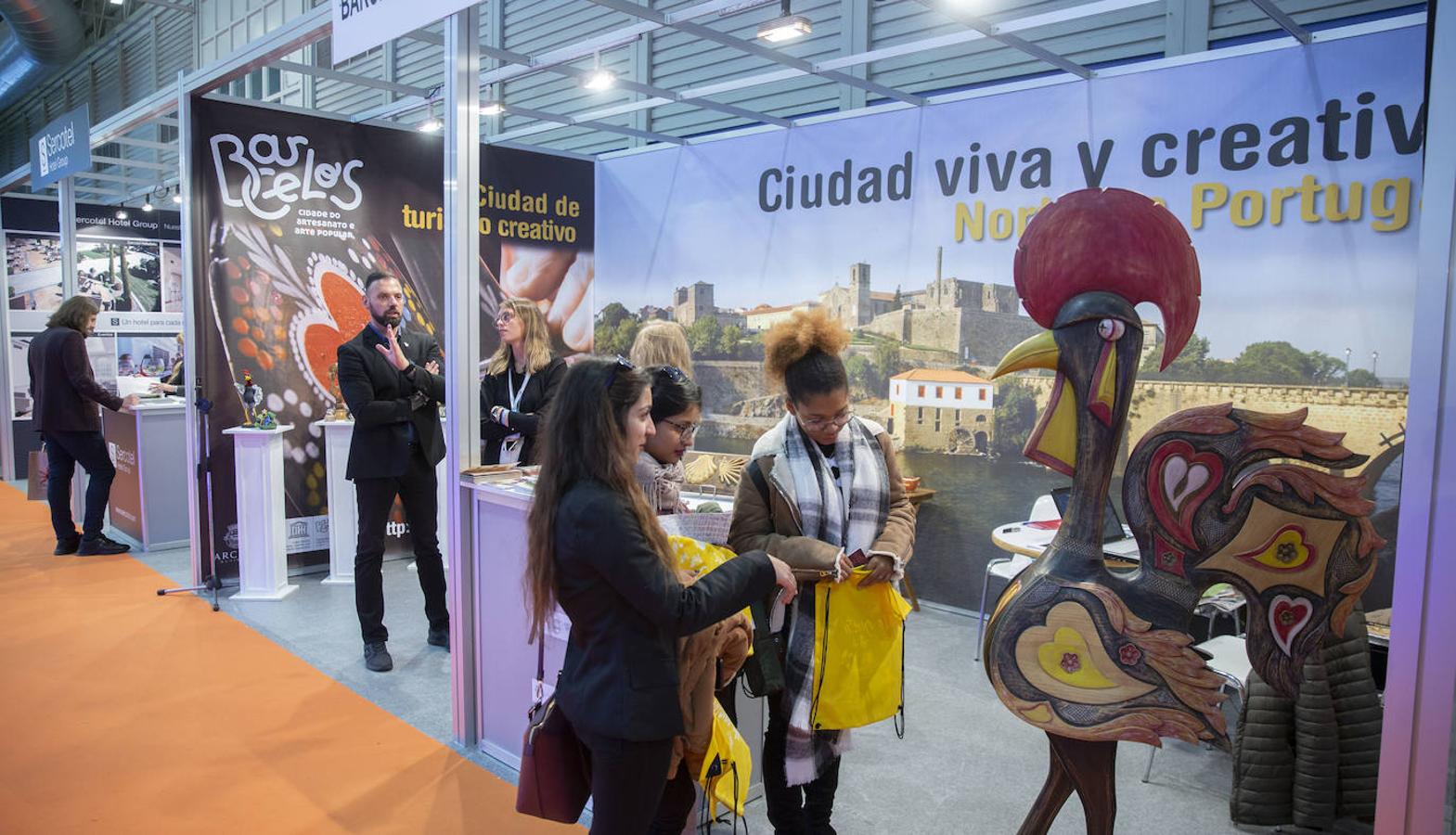 Un momento de la inauguración de la XXIII edición de Intur en la Feria de Muestras de Valladolid.