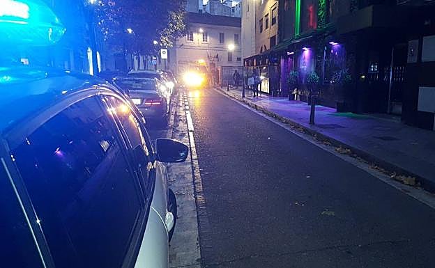 El lugar de los hechos. 