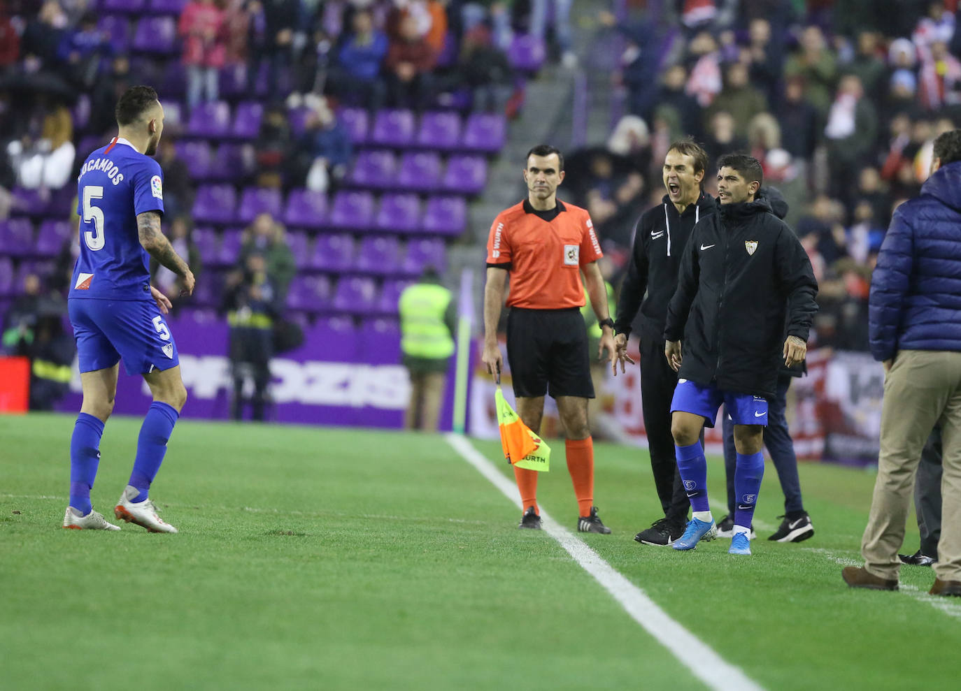 Un penalti marcado a la segunda por Banega lleva al Real Valladolid a sufrir la primera derrota de la temporada en Zorrilla.