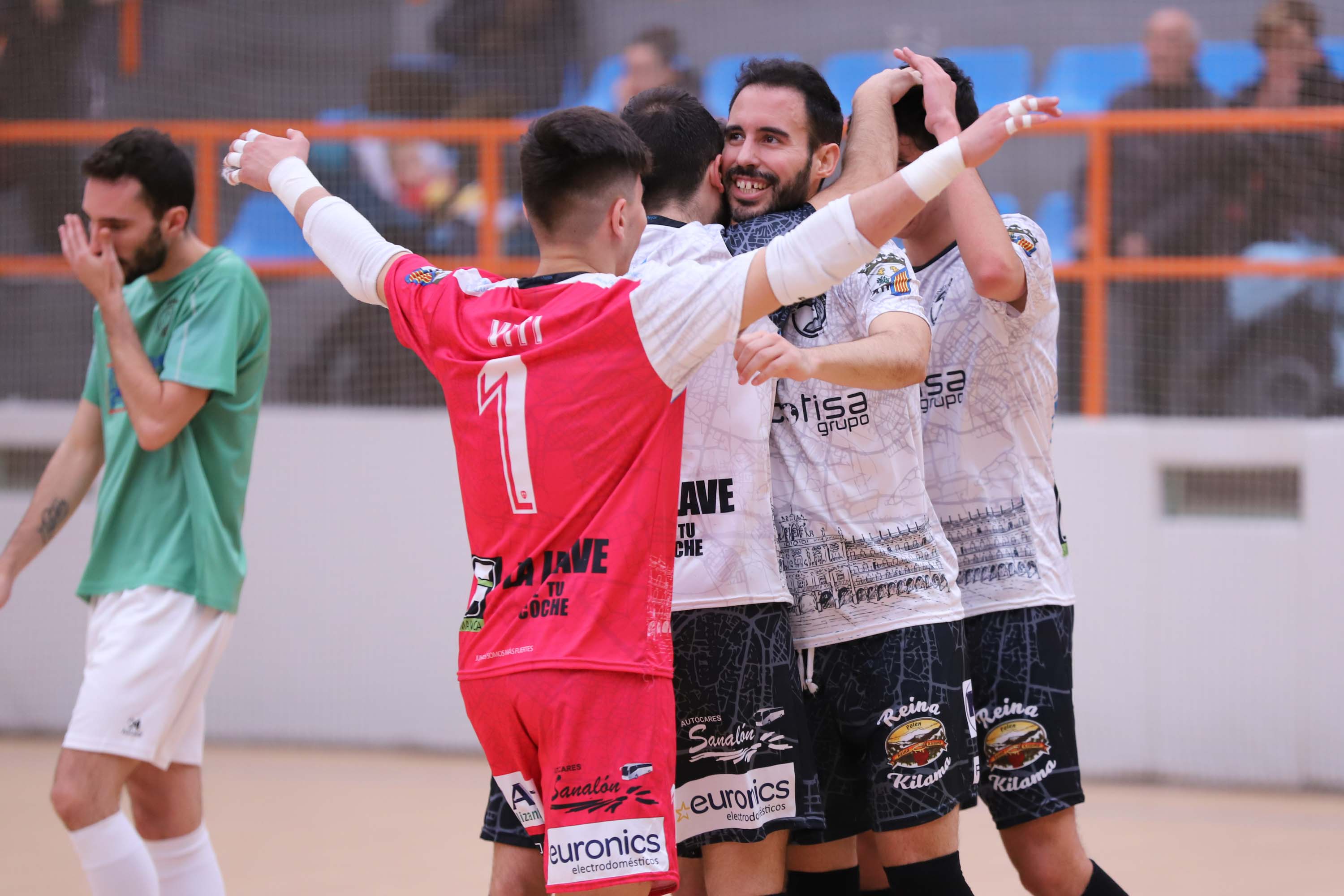 Salamanca Unionistas contra el Racing Cuéllar. 