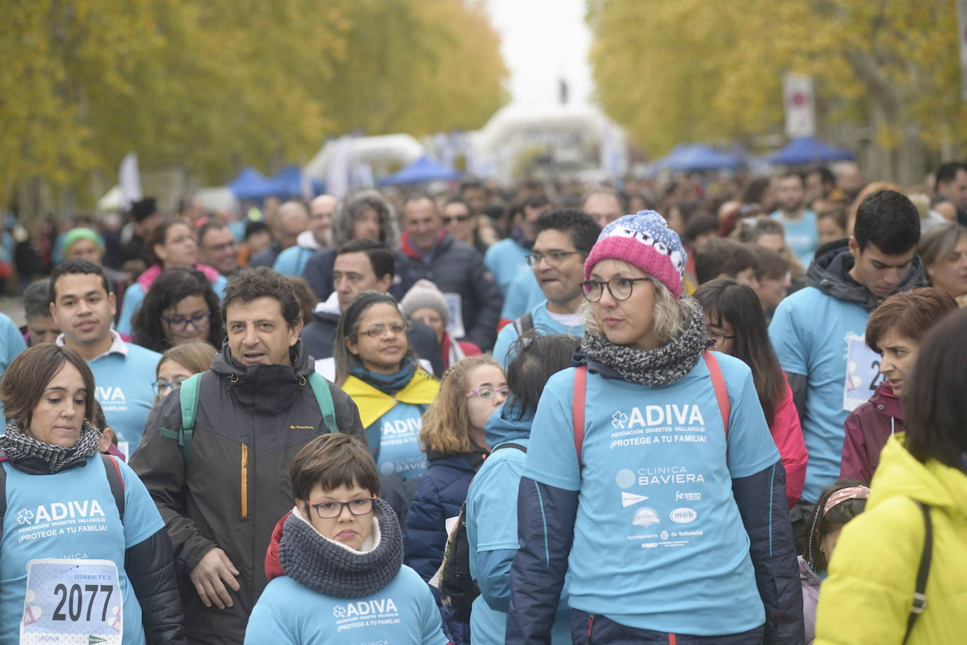 V Marcha por la Diabetes. 