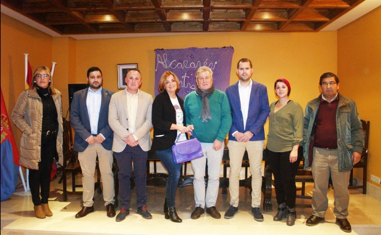 Entrega del testigo a Hornillos de Eresma como sede provincial contra la violencia de género.