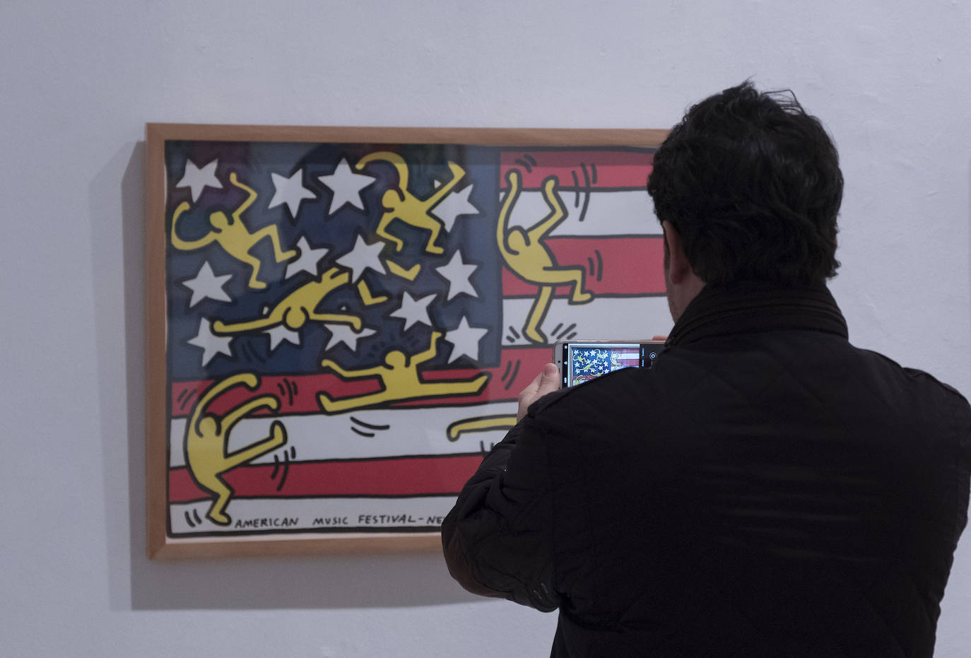 La sala de exposiciones de La Pasión acoge la muestra 'Arte para todos' de Keith Haring.
