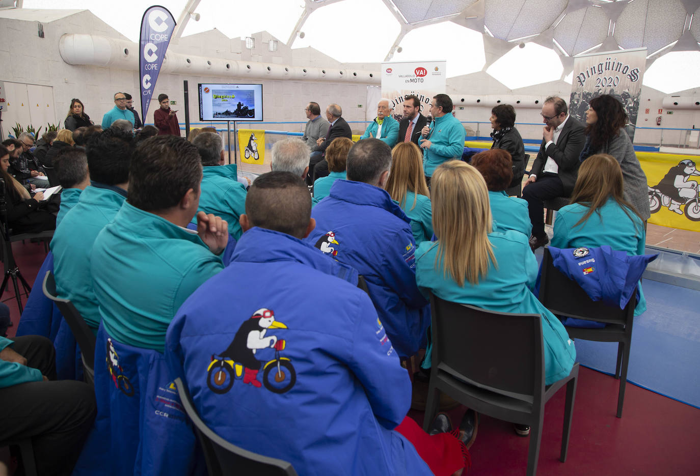 Fotos: Presentación de Pingüinos 2019 en la Cúpula del Milenio de Valladolid