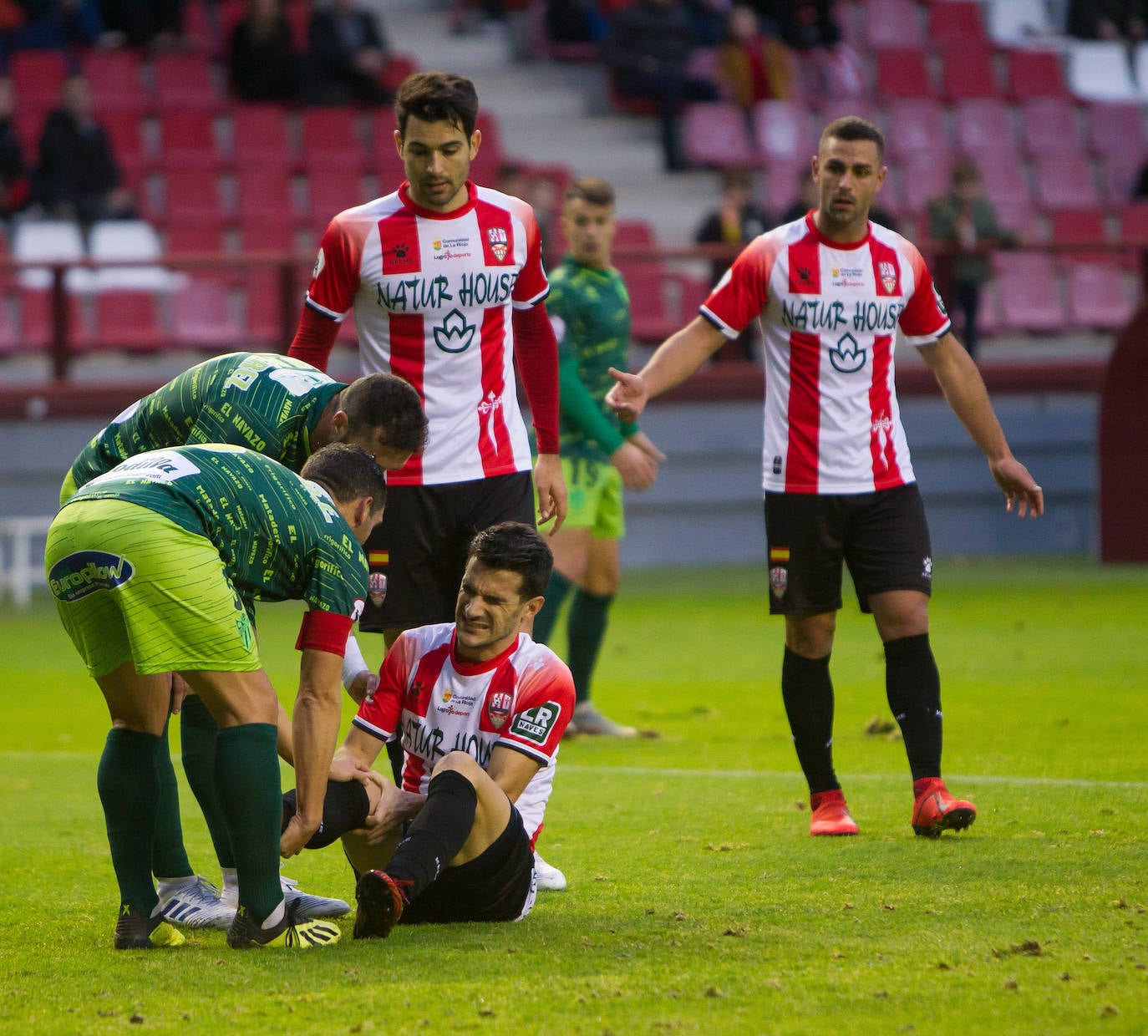 El encuentro se salda 2-0 para la UD Logroñés. 