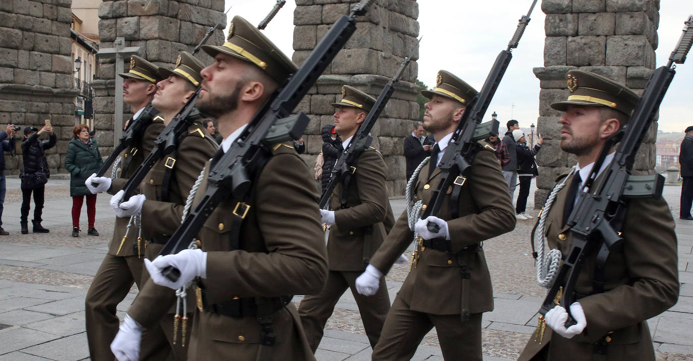 Los artilleros de Segovia celebran Santa Bárbara 