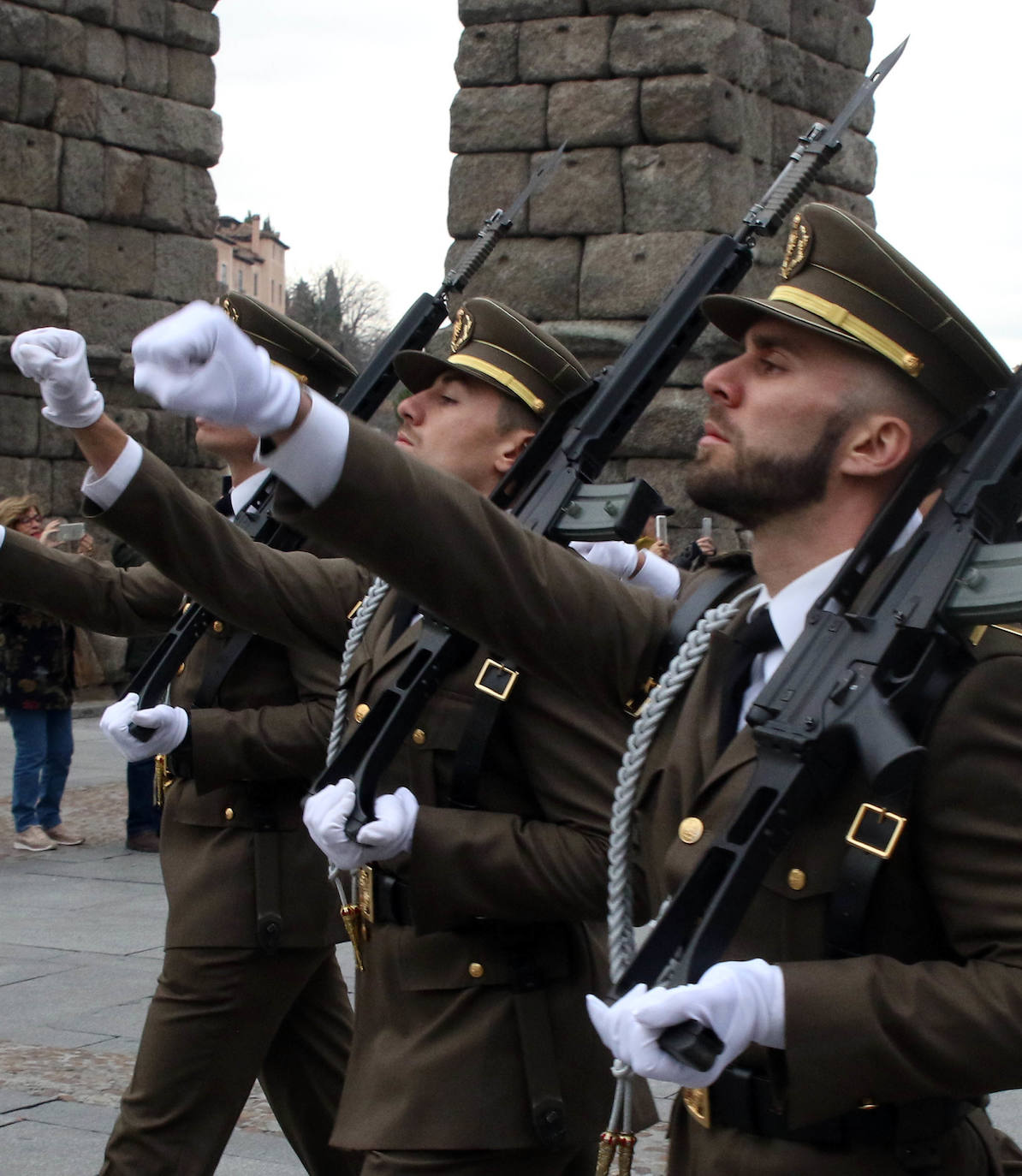 Los artilleros de Segovia celebran Santa Bárbara 