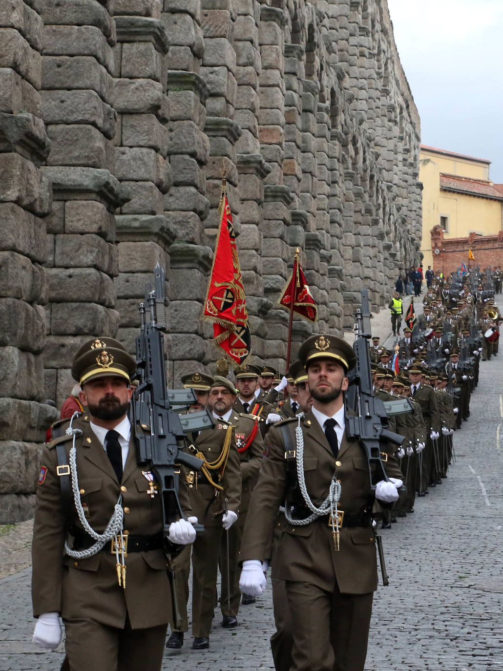 Los artilleros de Segovia celebran Santa Bárbara 