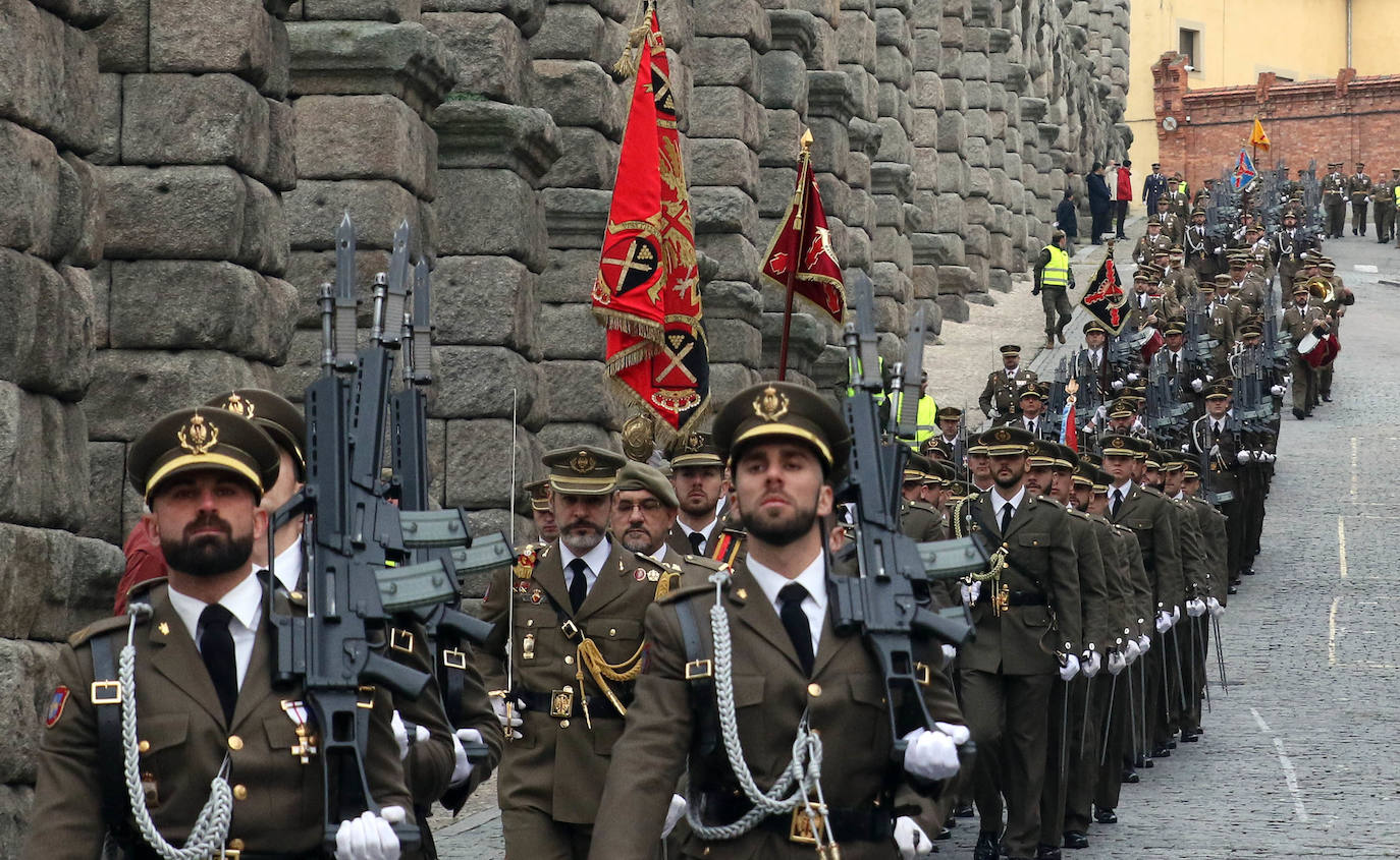 Los artilleros de Segovia celebran Santa Bárbara 