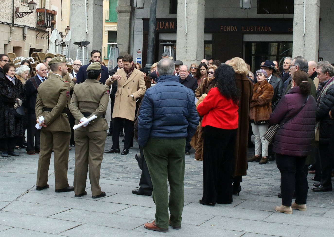 Fotos: Segovia celebra Santa Bárbara, patrona de la Academia de Artilleria