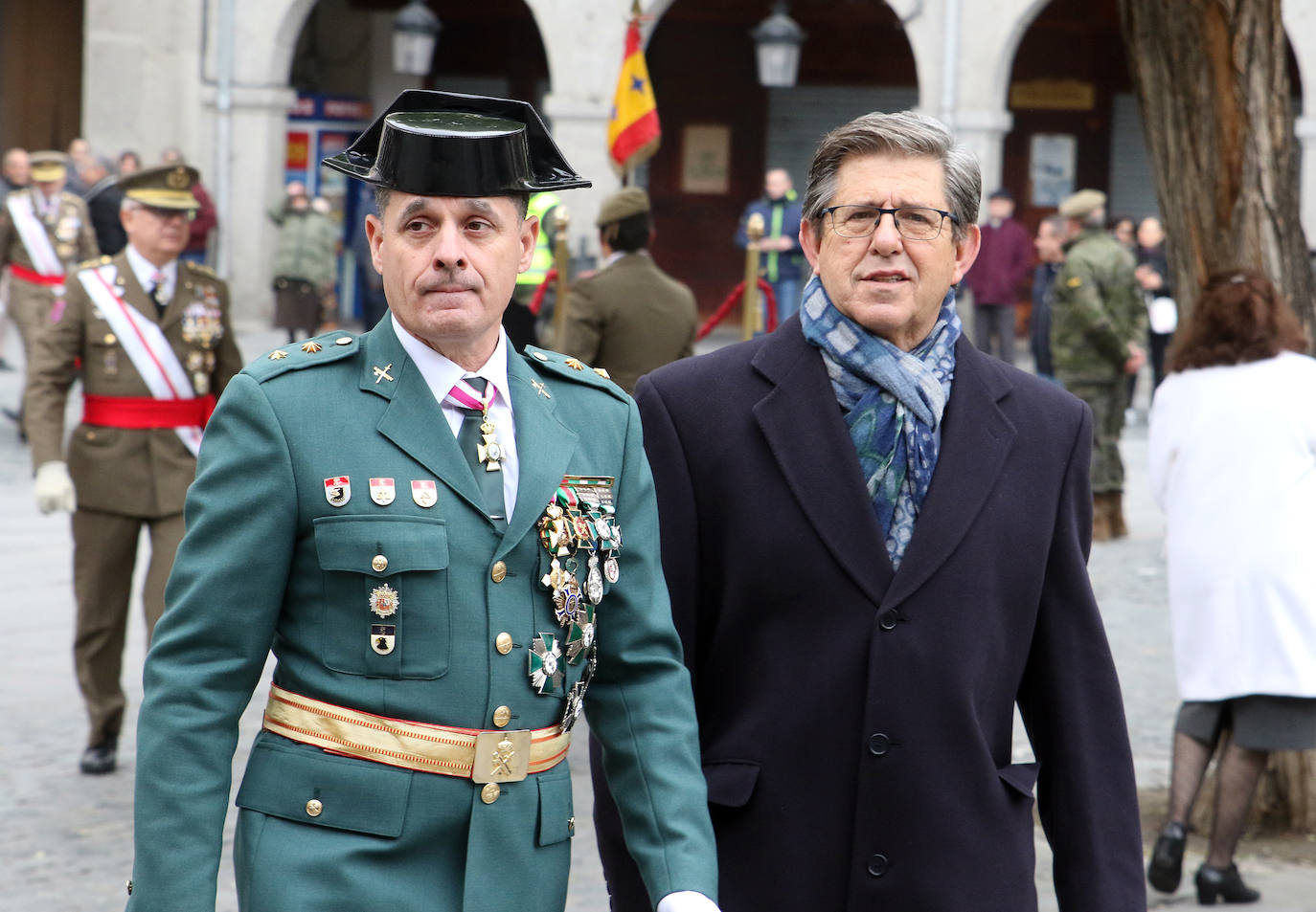 Fotos: Segovia celebra Santa Bárbara, patrona de la Academia de Artilleria