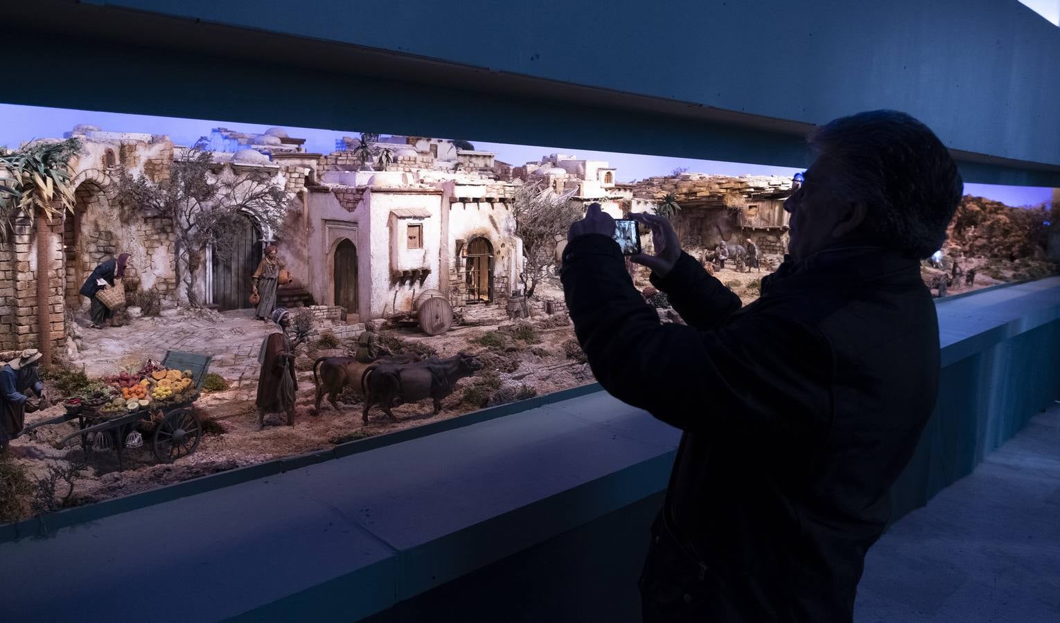 Proyecto de José María Villa Gil, puede visitarse hasta el 6 de enero en horario de de 12:00 a 14:00 y de 18:30 a 21:30h. (lunes cerrado), en el Salón de Pasos de la cofradía