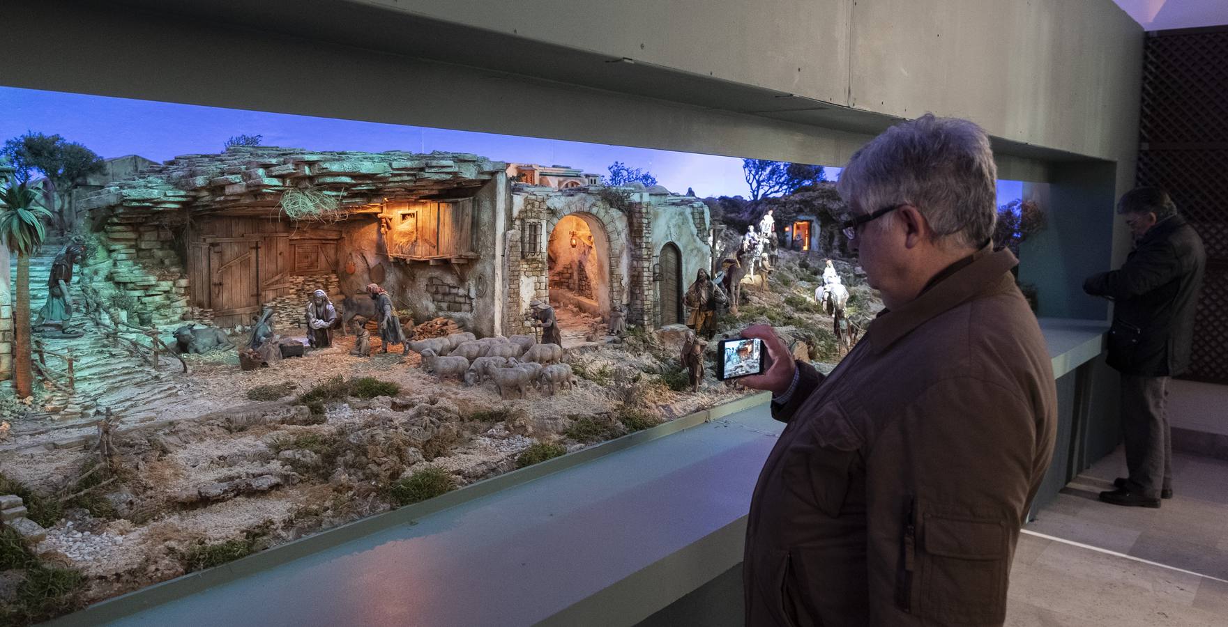 Proyecto de José María Villa Gil, puede visitarse hasta el 6 de enero en horario de de 12:00 a 14:00 y de 18:30 a 21:30h. (lunes cerrado), en el Salón de Pasos de la cofradía