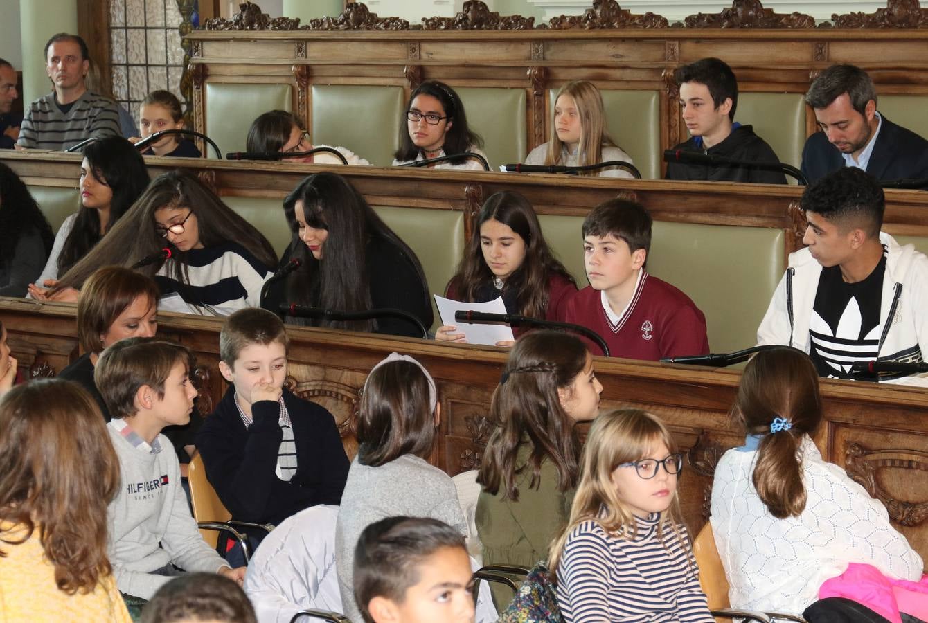 Fotos: Acto institucional del Día de la Constitución en el Ayuntamiento de Valladolid