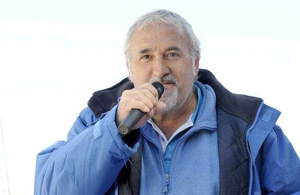 Jesús, durante la presentación de una de las carreras.