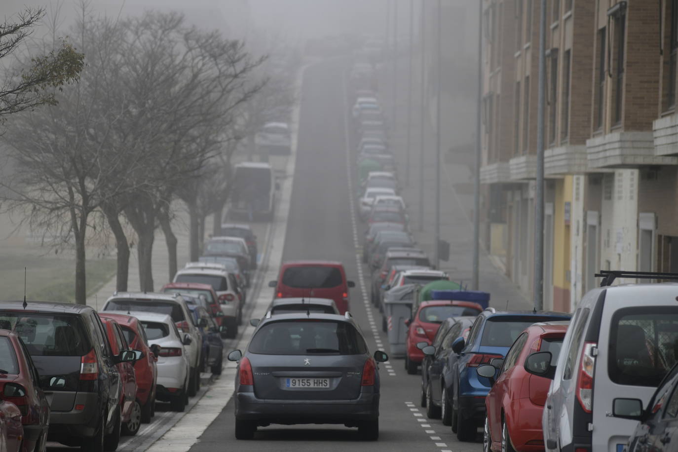 Fotos: Mañana de niebla en Valladolid