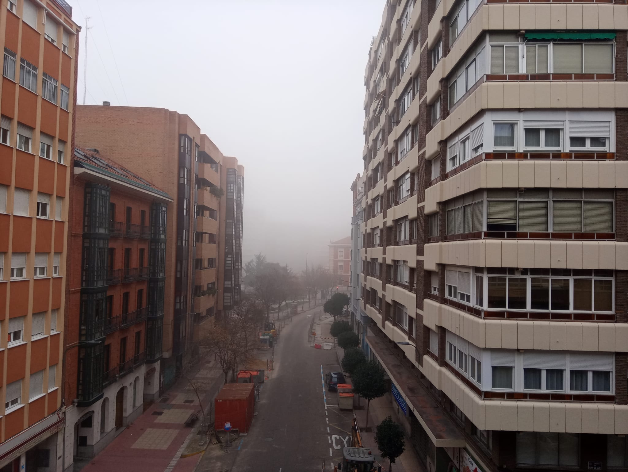 Fotos: Mañana de niebla en Valladolid