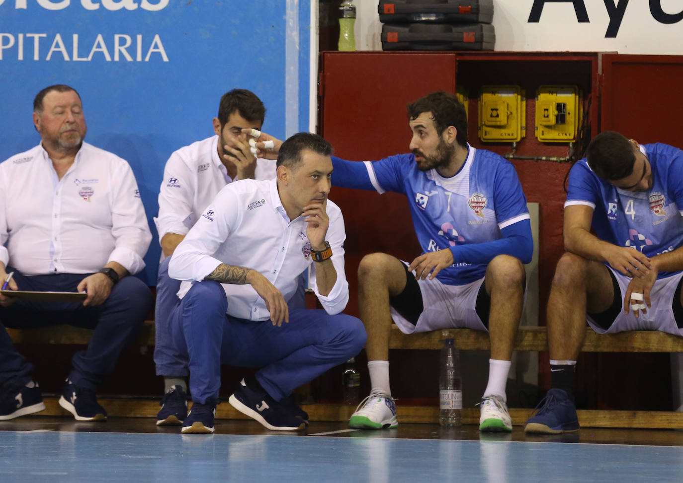 El Recoletas ha vencido al Cangas en el polideportivo Pisuerga en partido muy trabado. 