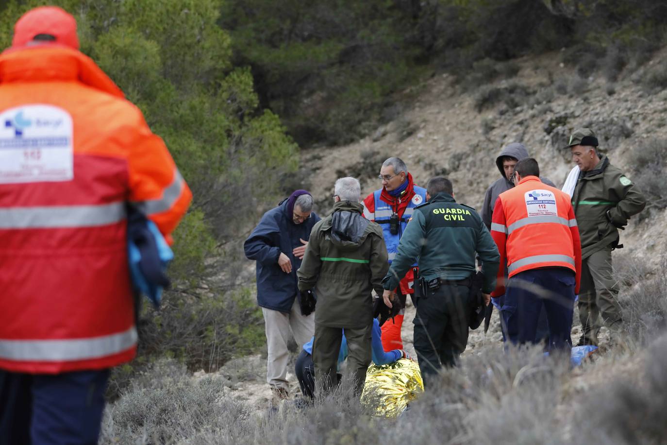 Ha sobrevivido 41 horas a la intemperie en un pinar a 3,8 kilómetros de su casa. 