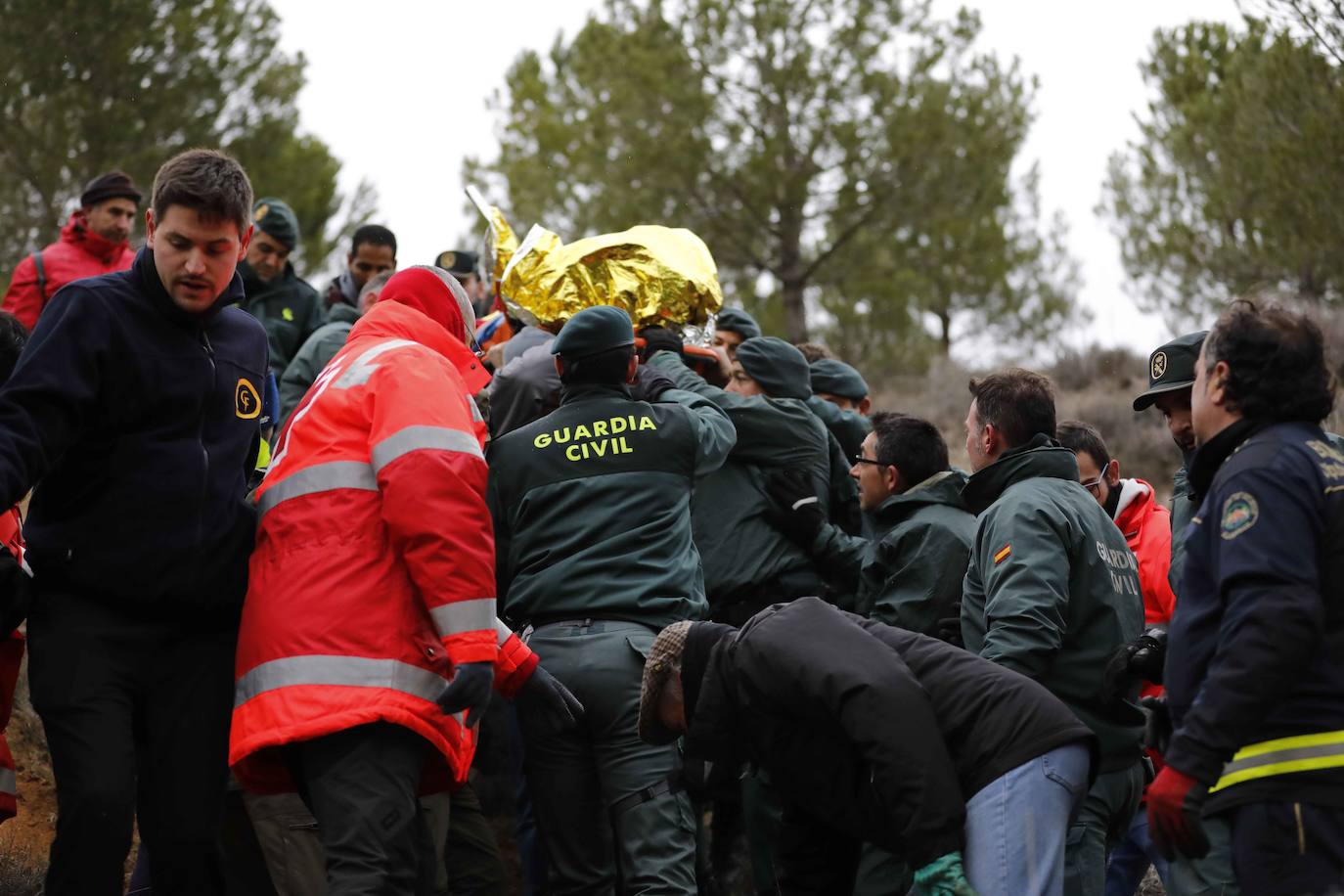 Ha sobrevivido 41 horas a la intemperie en un pinar a 3,8 kilómetros de su casa. 