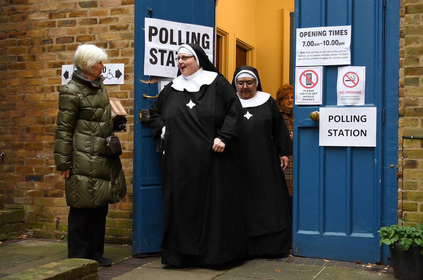 Fotos: La jornada electoral del Reino Unido, en imágenes