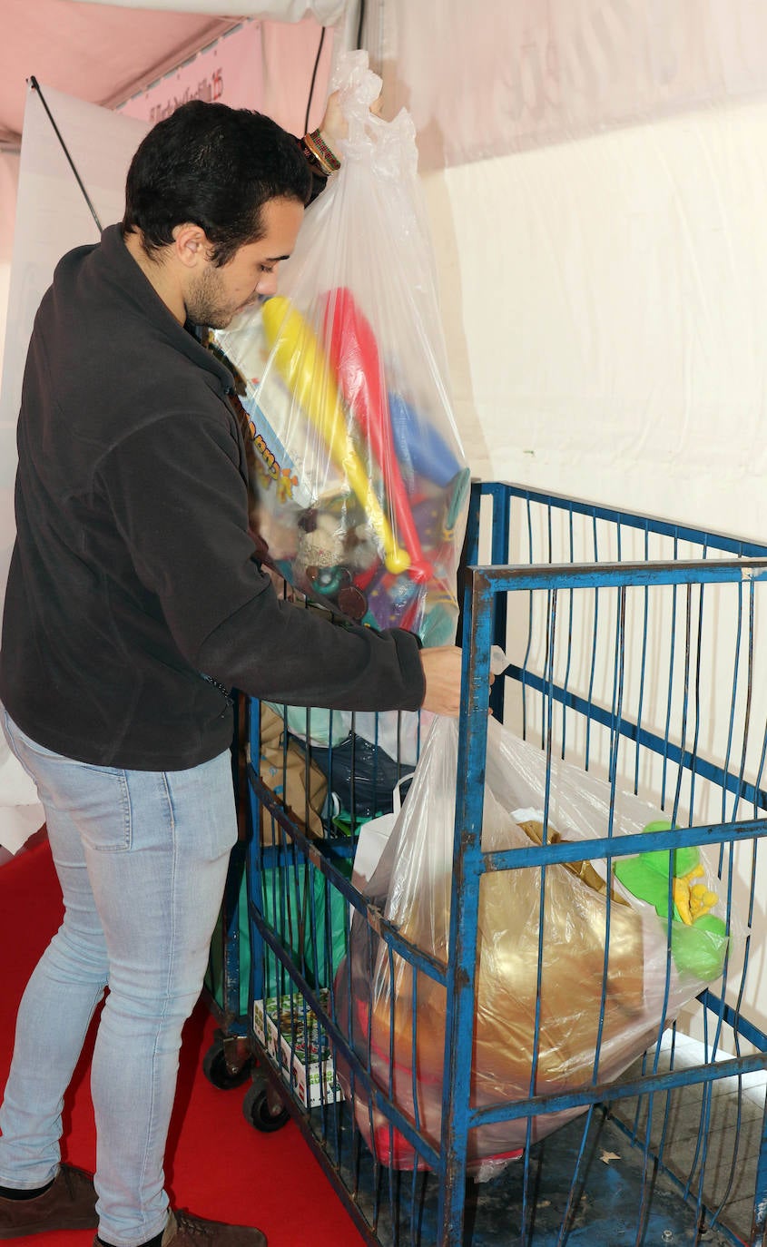 La carpa permanecerá instalada en la Plaza Zorrilla este viernes, el sábado 14 y el domingo 15, de 12:00 a 15:00 horas y de 17:00 a 20:00 horas.